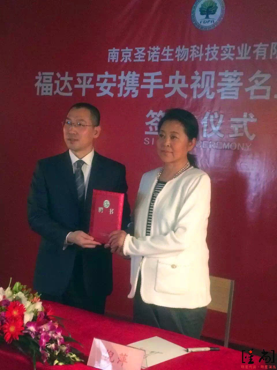 倪萍代言福達平安